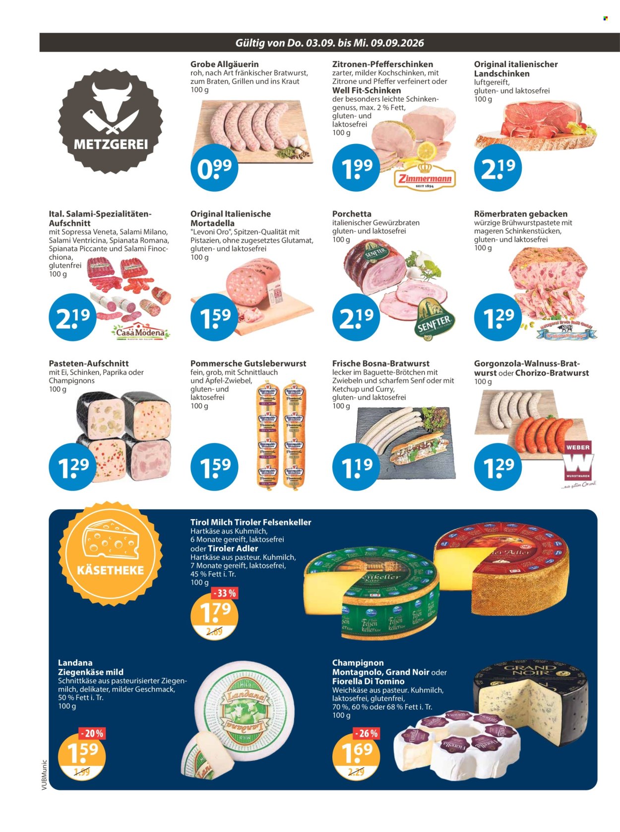 V-Markt Prospekte  - 3.09.2026 - 9.09.2026. Seite 2
