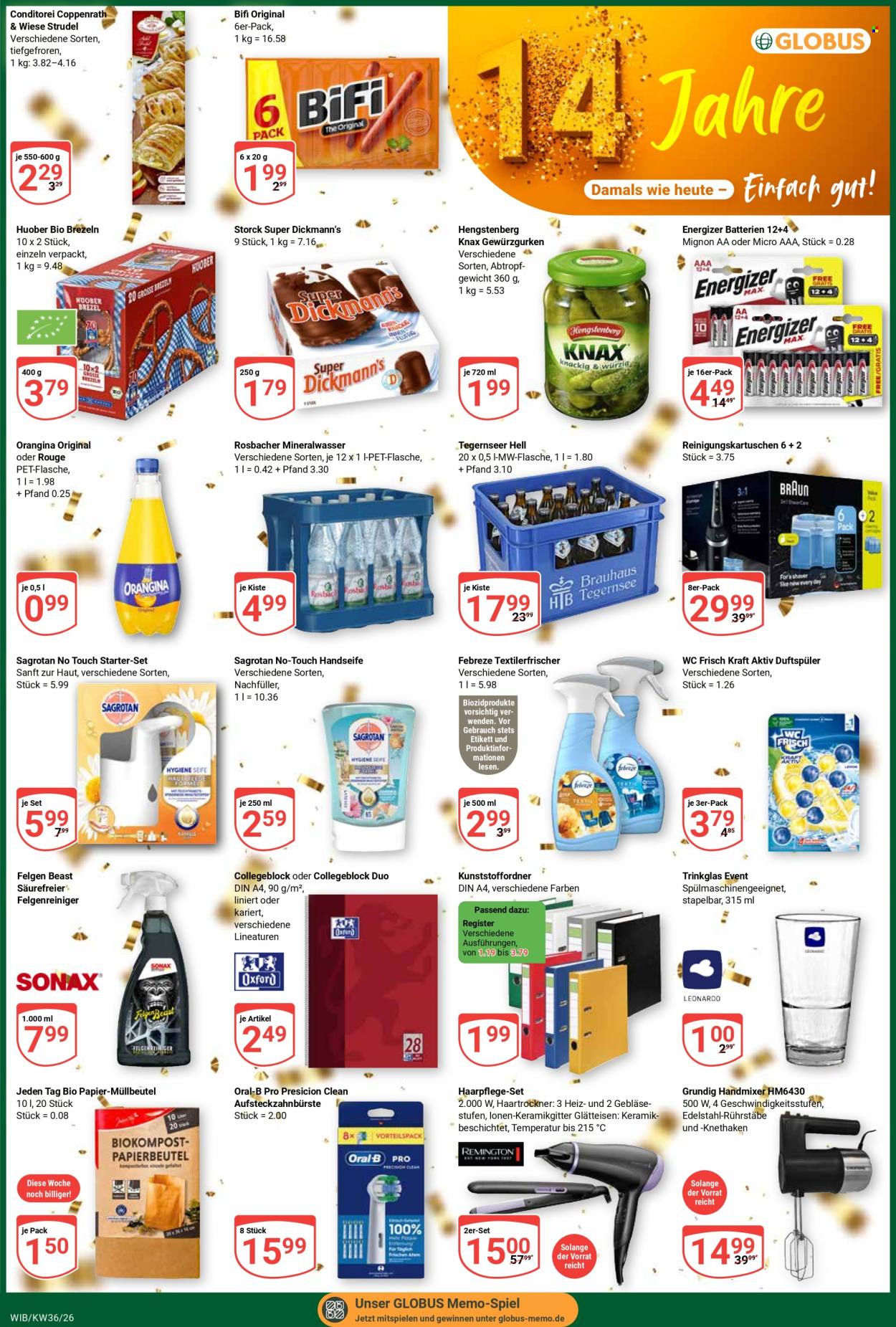 Globus Prospekte  - 31.08.2026 - 5.09.2026. Seite 3