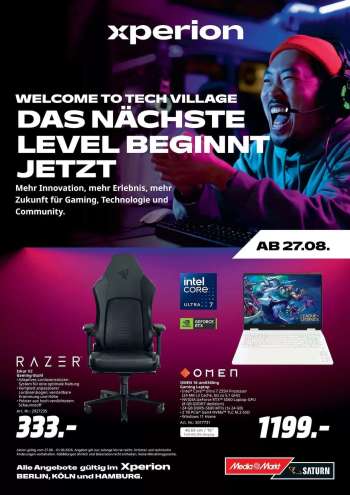 Prospekte MediaMarkt - 27.08.2026 - 1.09.2026.