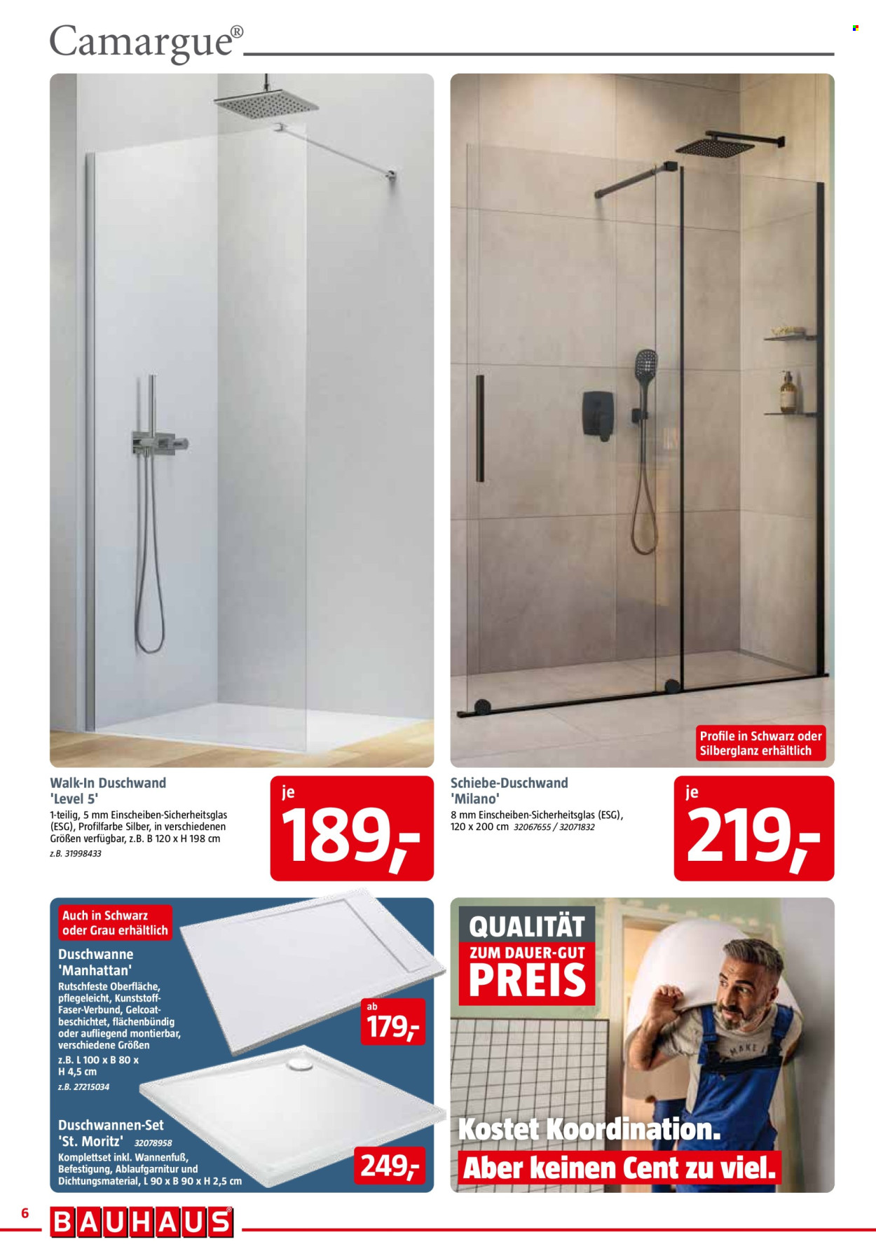 Bauhaus Prospekte  - 29.08.2026 - 12.09.2026. Seite 6