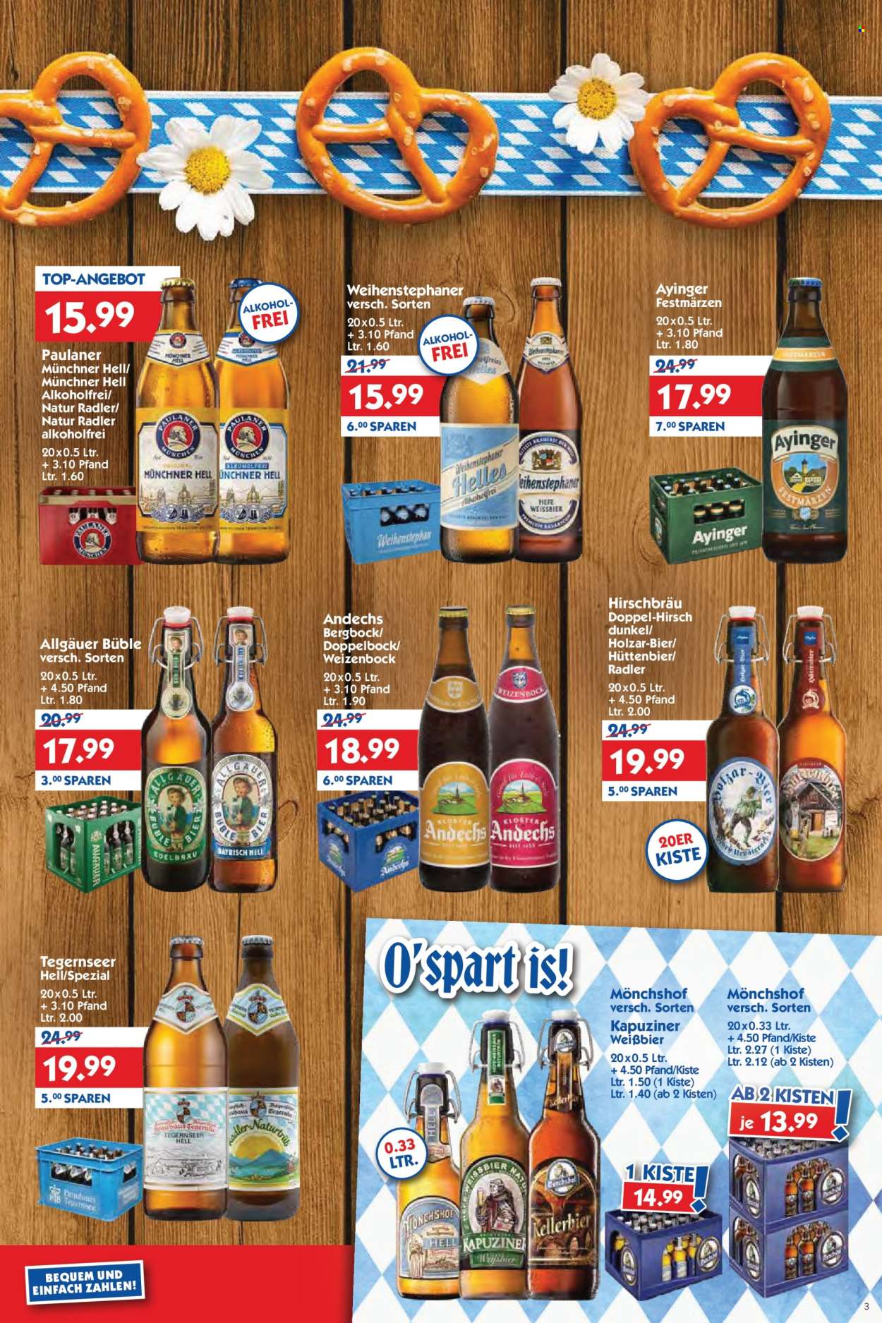 Hol'ab! Getränkemarkt Prospekte  - 31.08.2026 - 5.09.2026. Seite 3