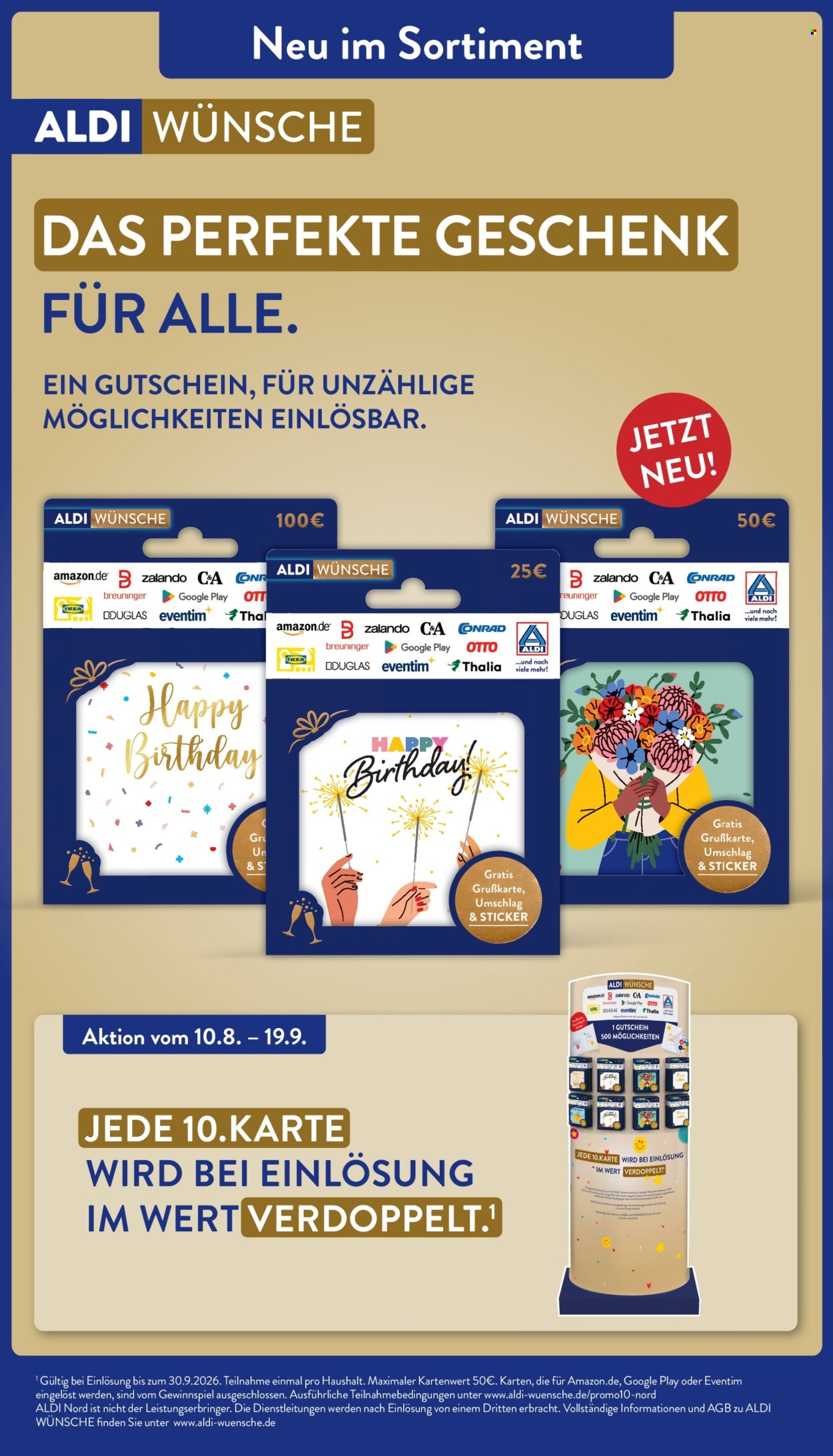 ALDI Nord Prospekte  - 7.09.2026 - 12.09.2026. Seite 39