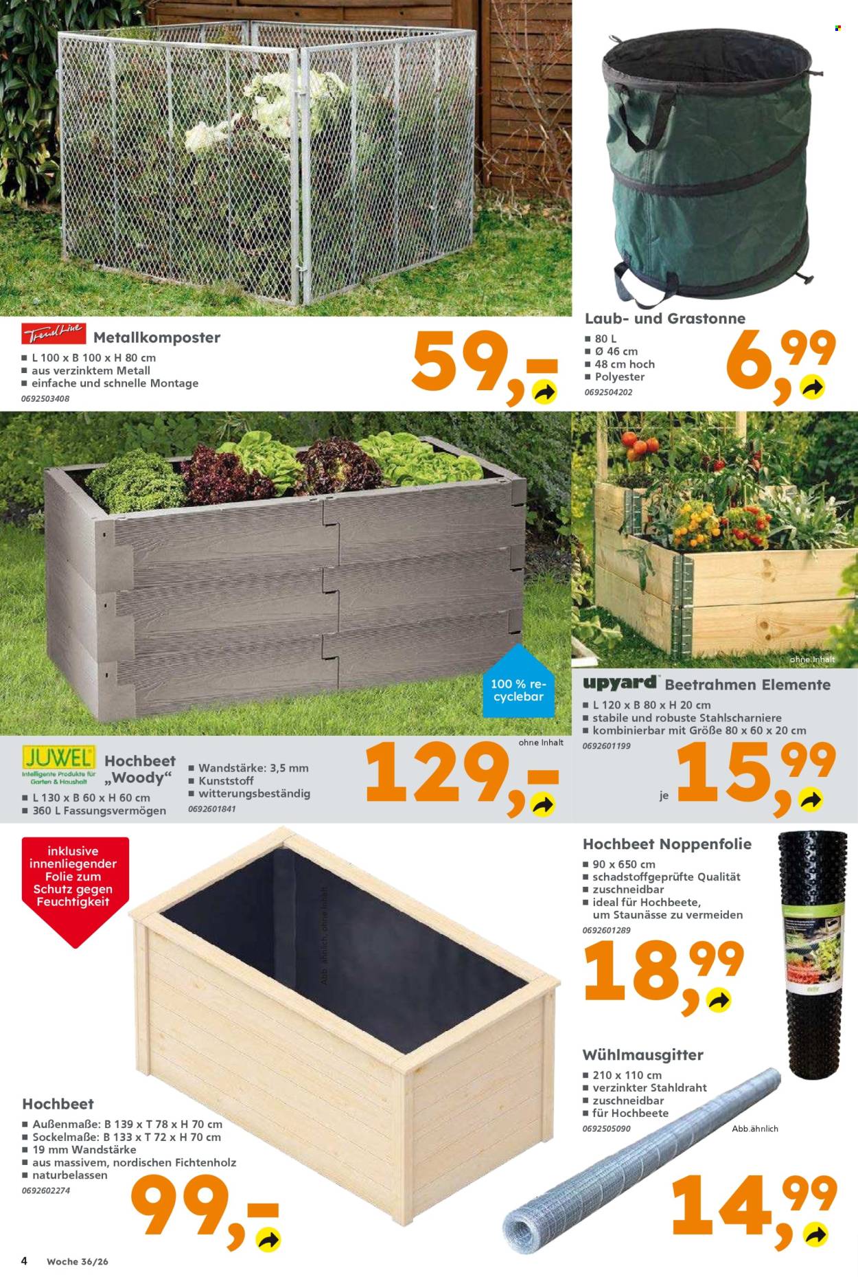 Globus Baumarkt Prospekte  - 31.08.2026 - 5.09.2026. Seite 4