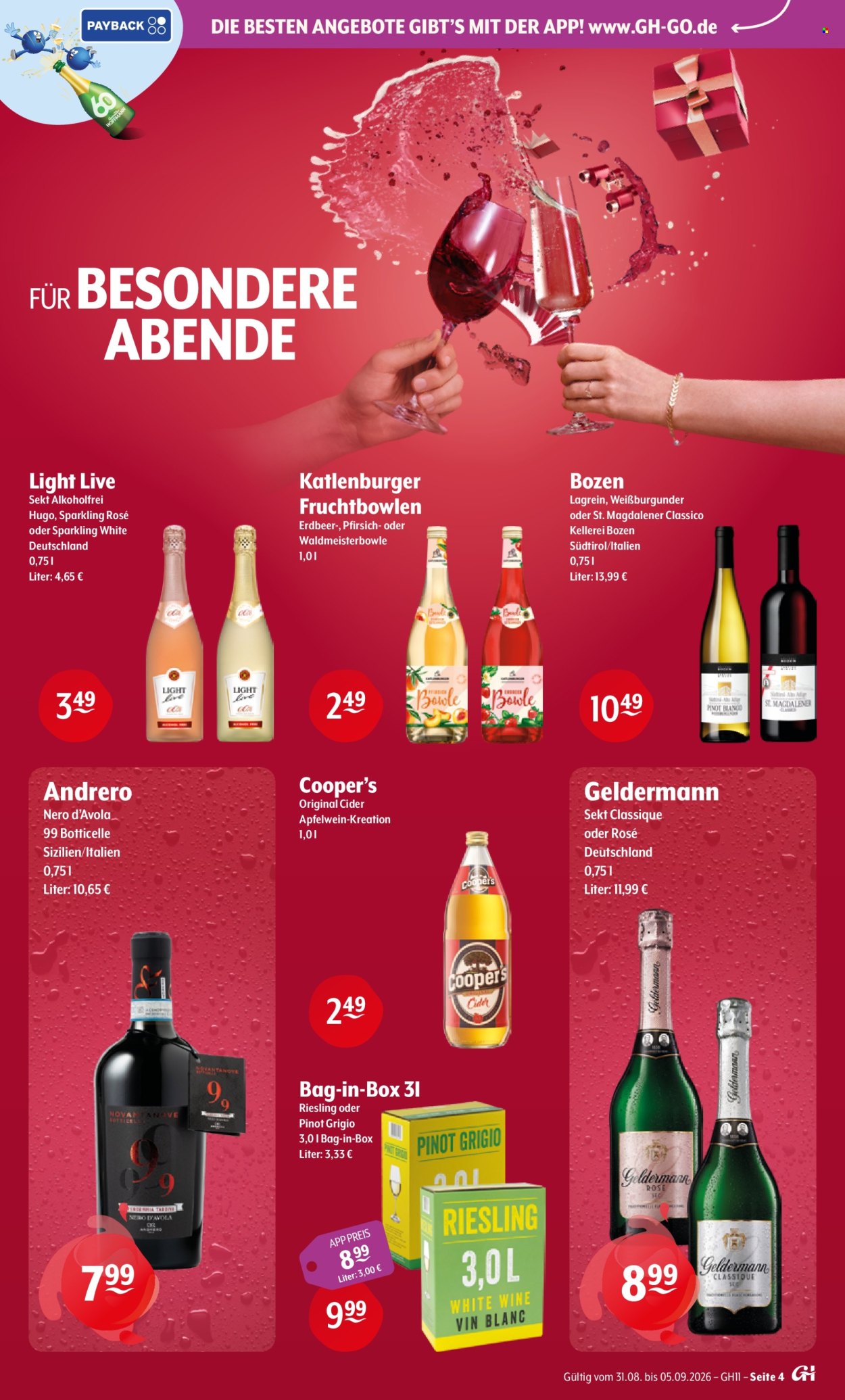 Getränke Hoffmann Prospekte  - 31.08.2026 - 5.09.2026. Seite 4