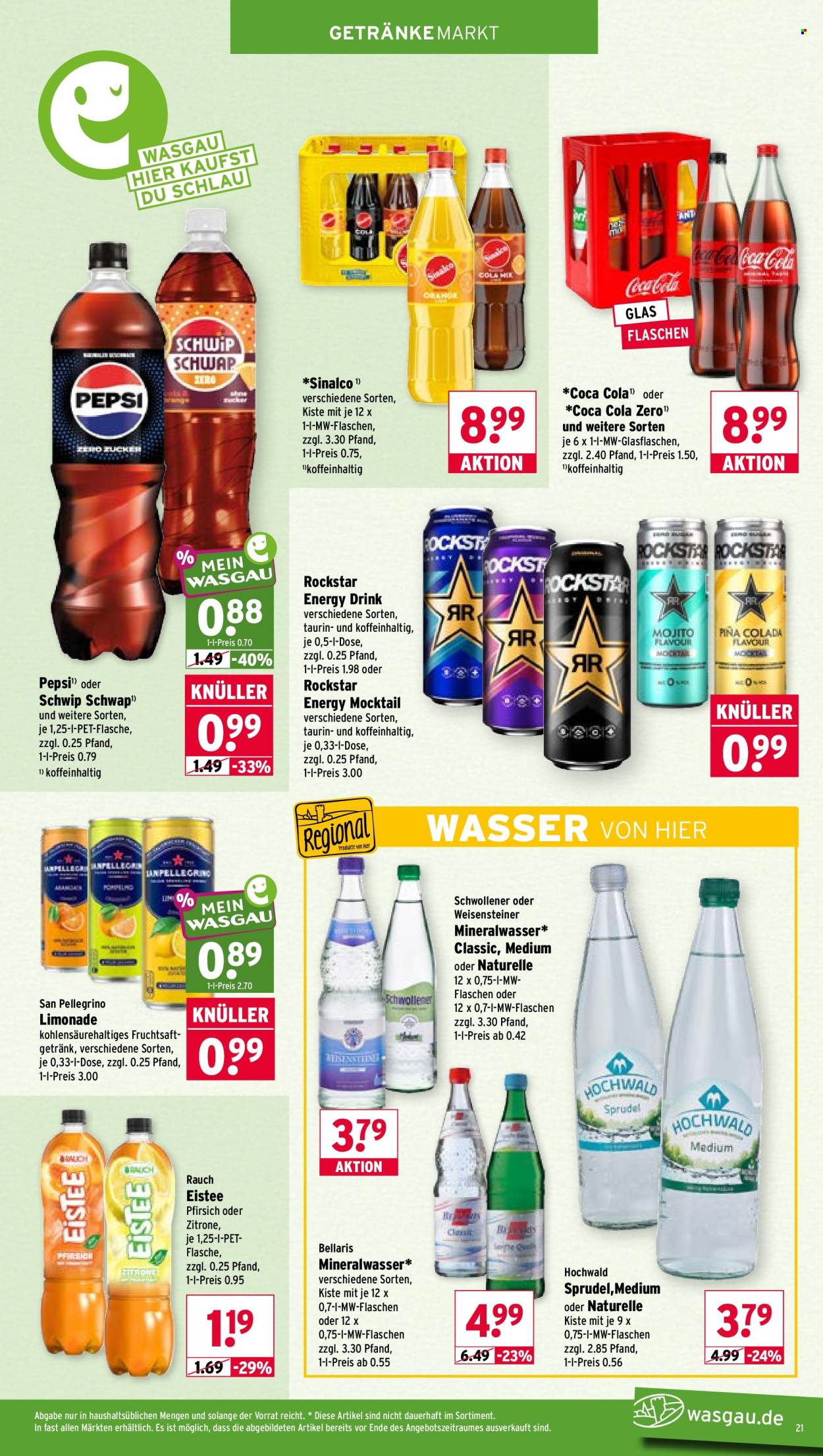 Wasgau Prospekte  - 31.08.2026 - 5.09.2026. Seite 21