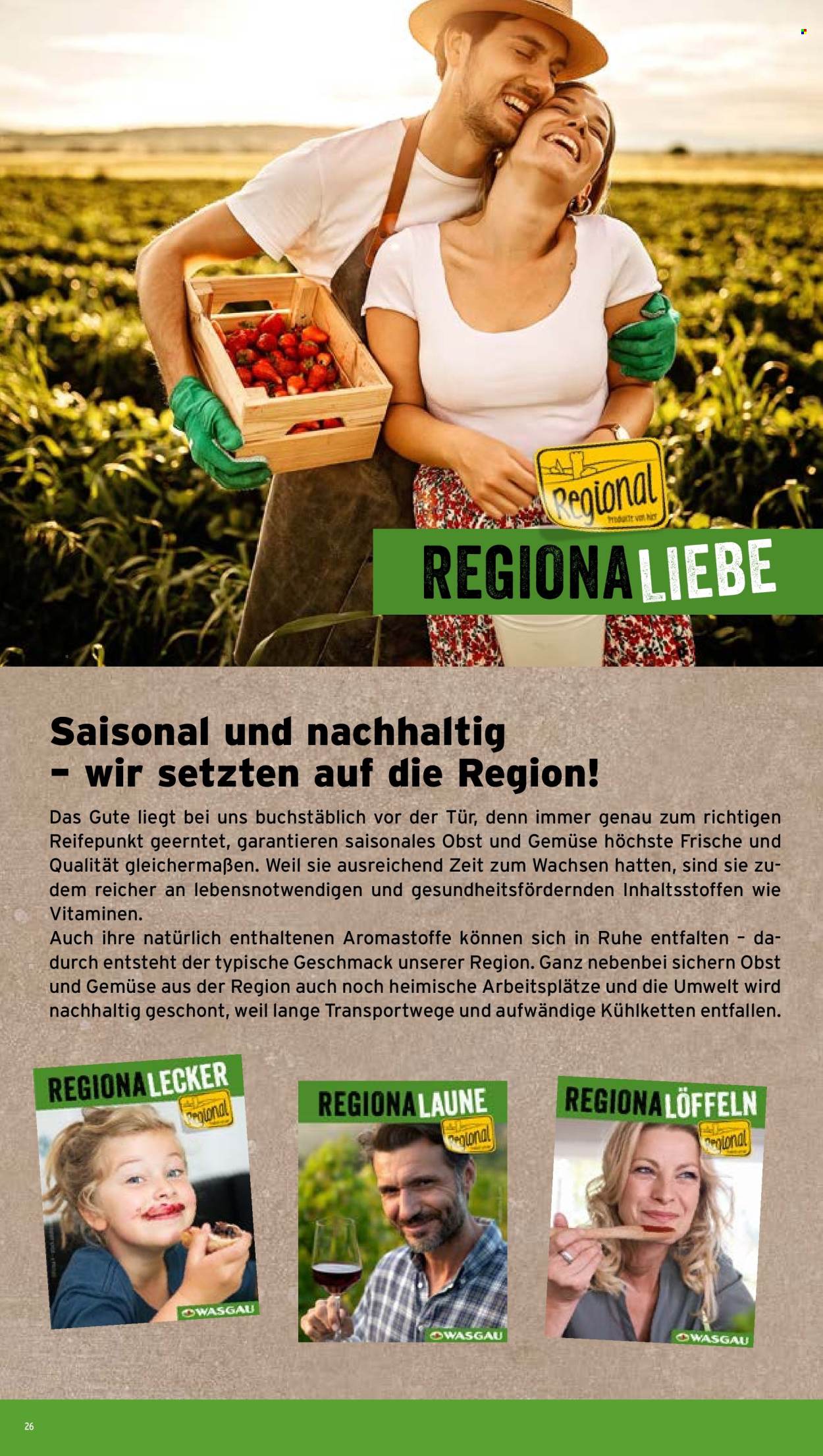 Wasgau Prospekte  - 31.08.2026 - 5.09.2026. Seite 26