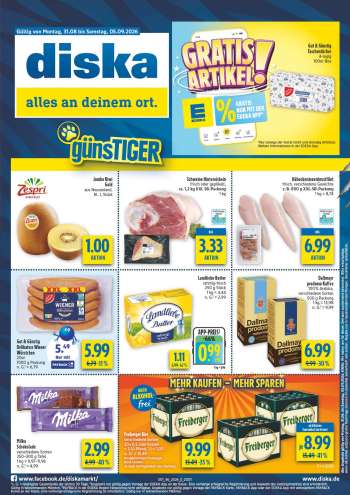 Prospekte Diska - 31.08.2026 - 5.09.2026.