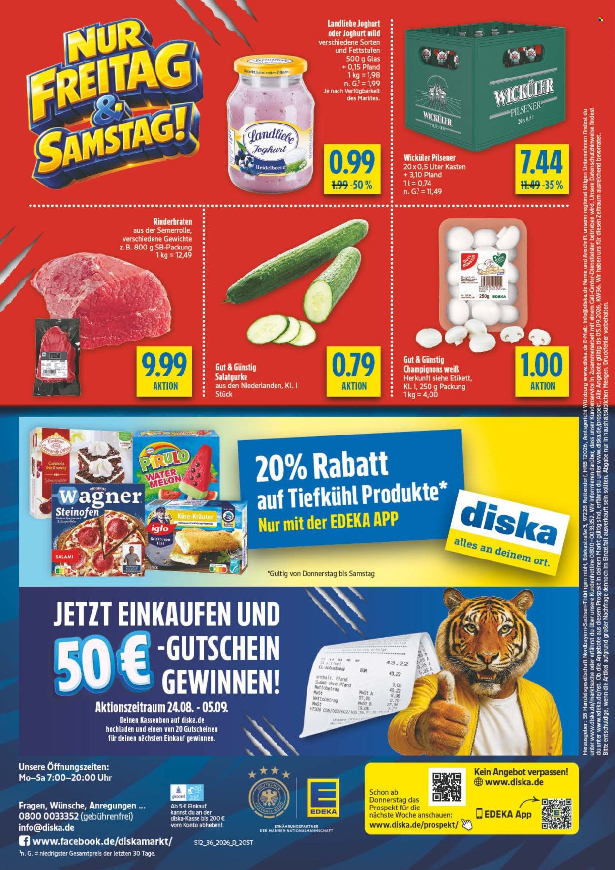 Diska Prospekte  - 31.08.2026 - 5.09.2026. Seite 12