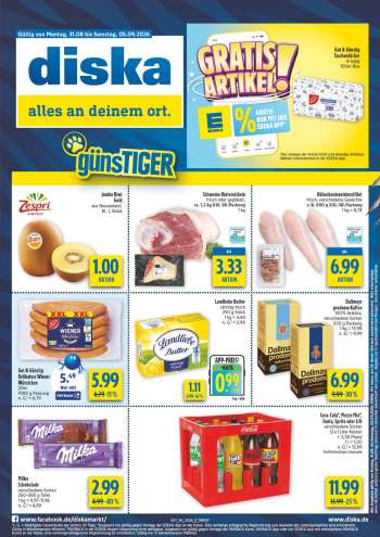 Prospekte Diska - 31.08.2026 - 5.09.2026.