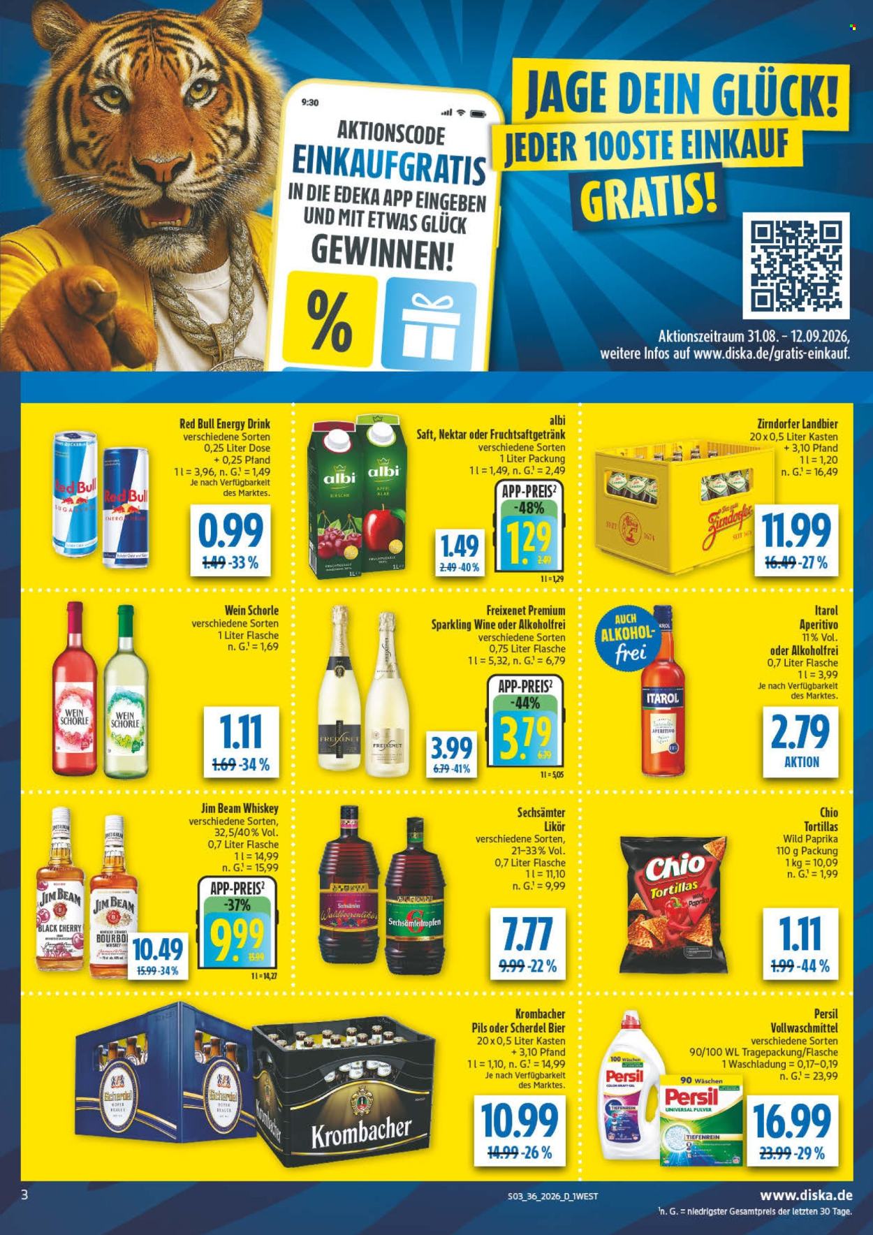Diska Prospekte  - 31.08.2026 - 5.09.2026. Seite 3