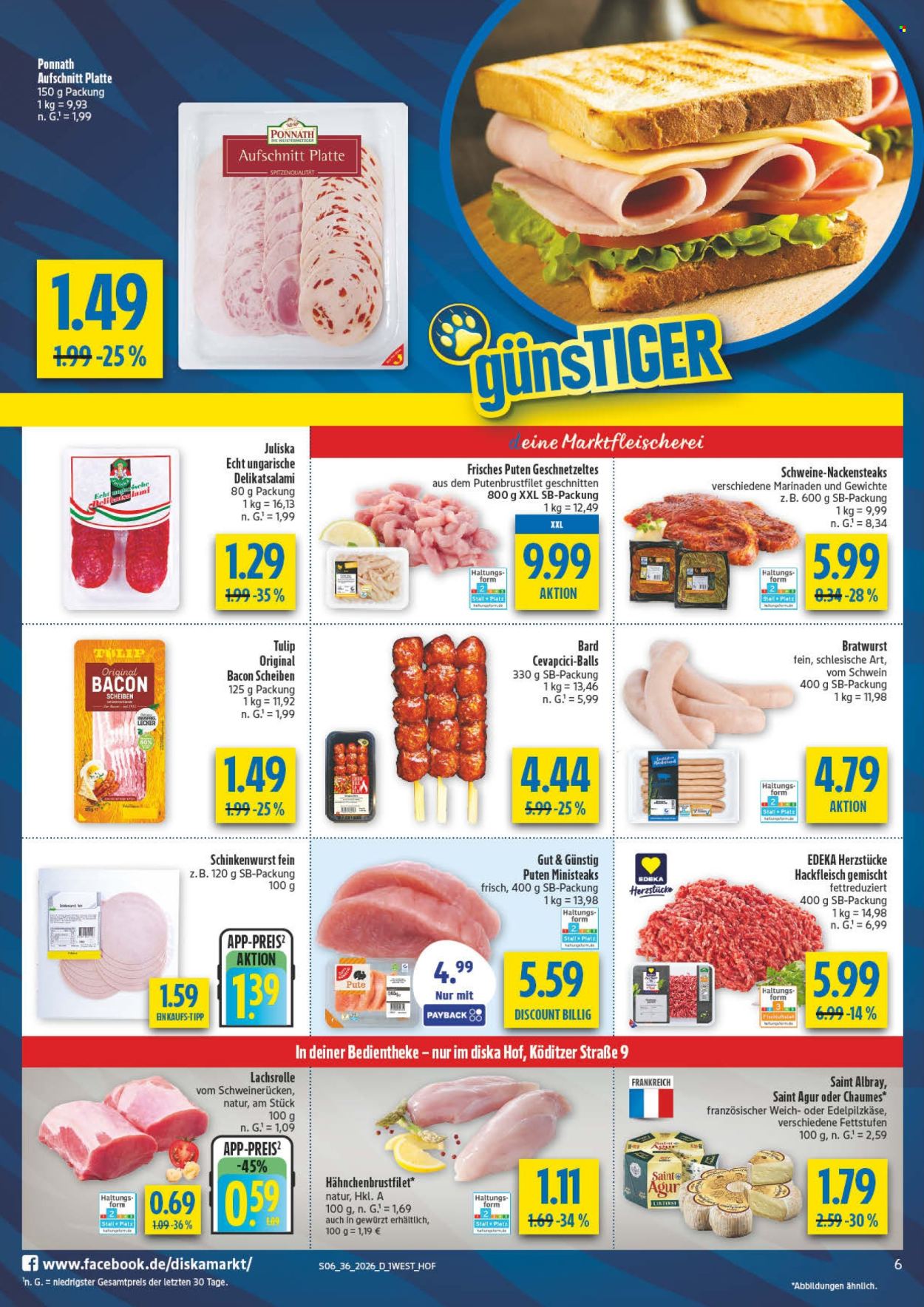 Diska Prospekte  - 31.08.2026 - 5.09.2026. Seite 6