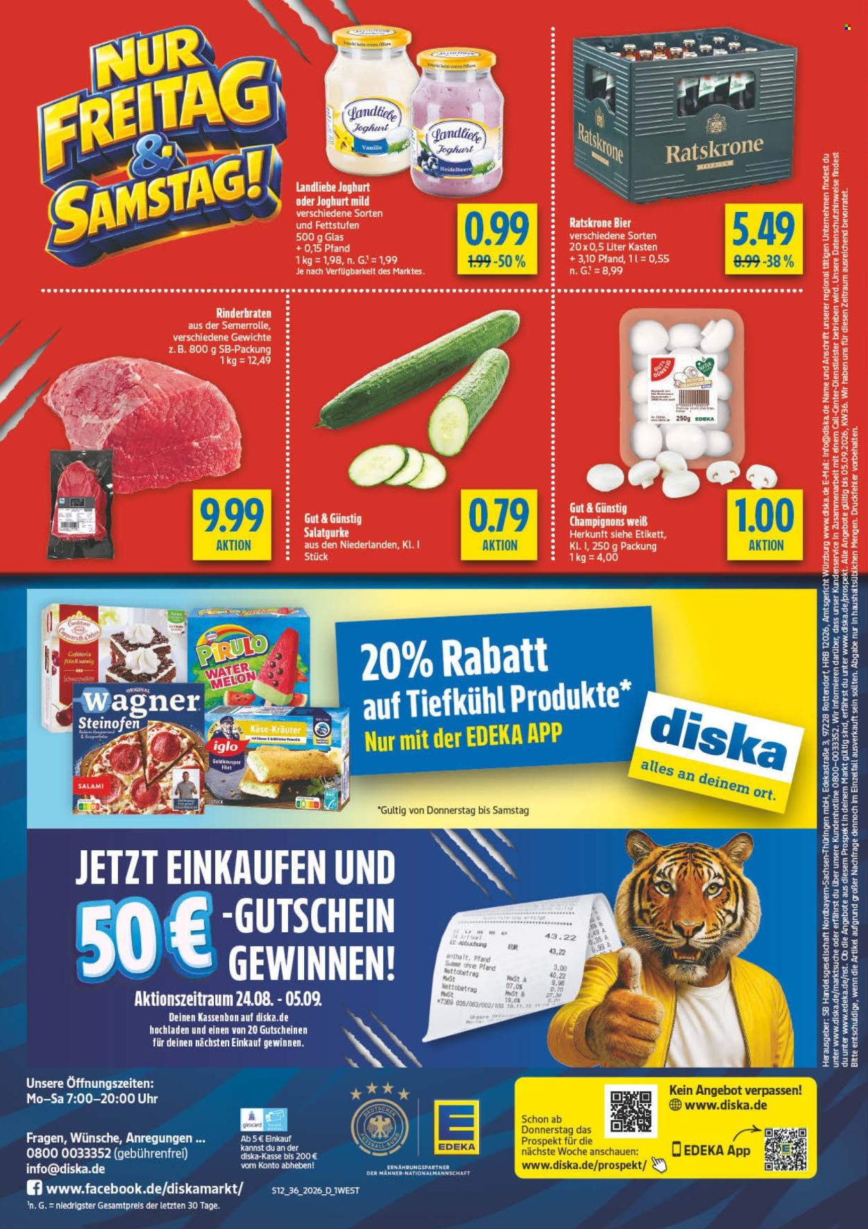 Diska Prospekte  - 31.08.2026 - 5.09.2026. Seite 12