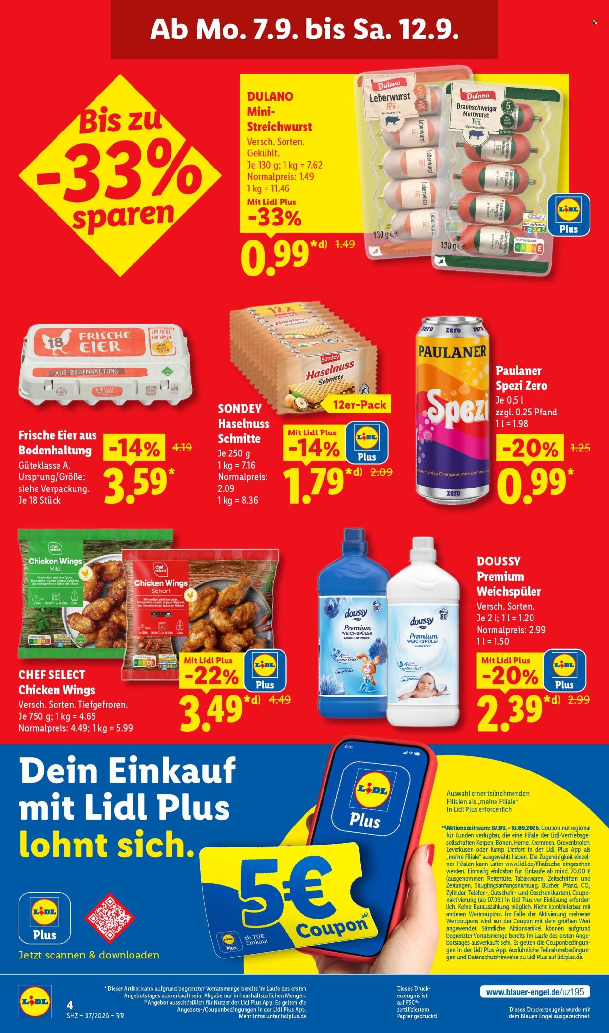 Lidl Prospekte  - 7.09.2026 - 12.09.2026. Seite 4