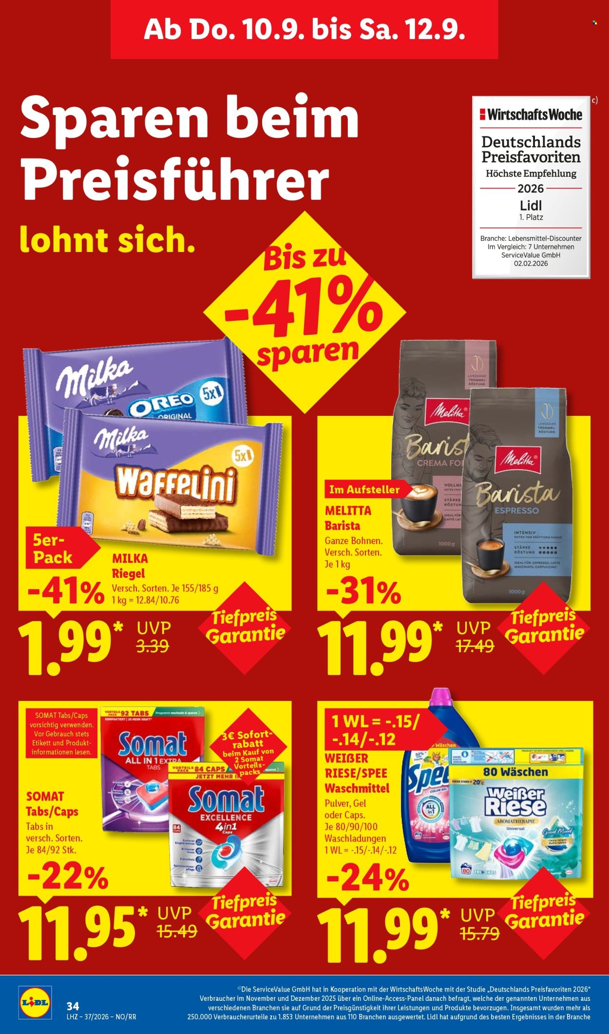 Lidl Prospekte  - 7.09.2026 - 12.09.2026. Seite 72