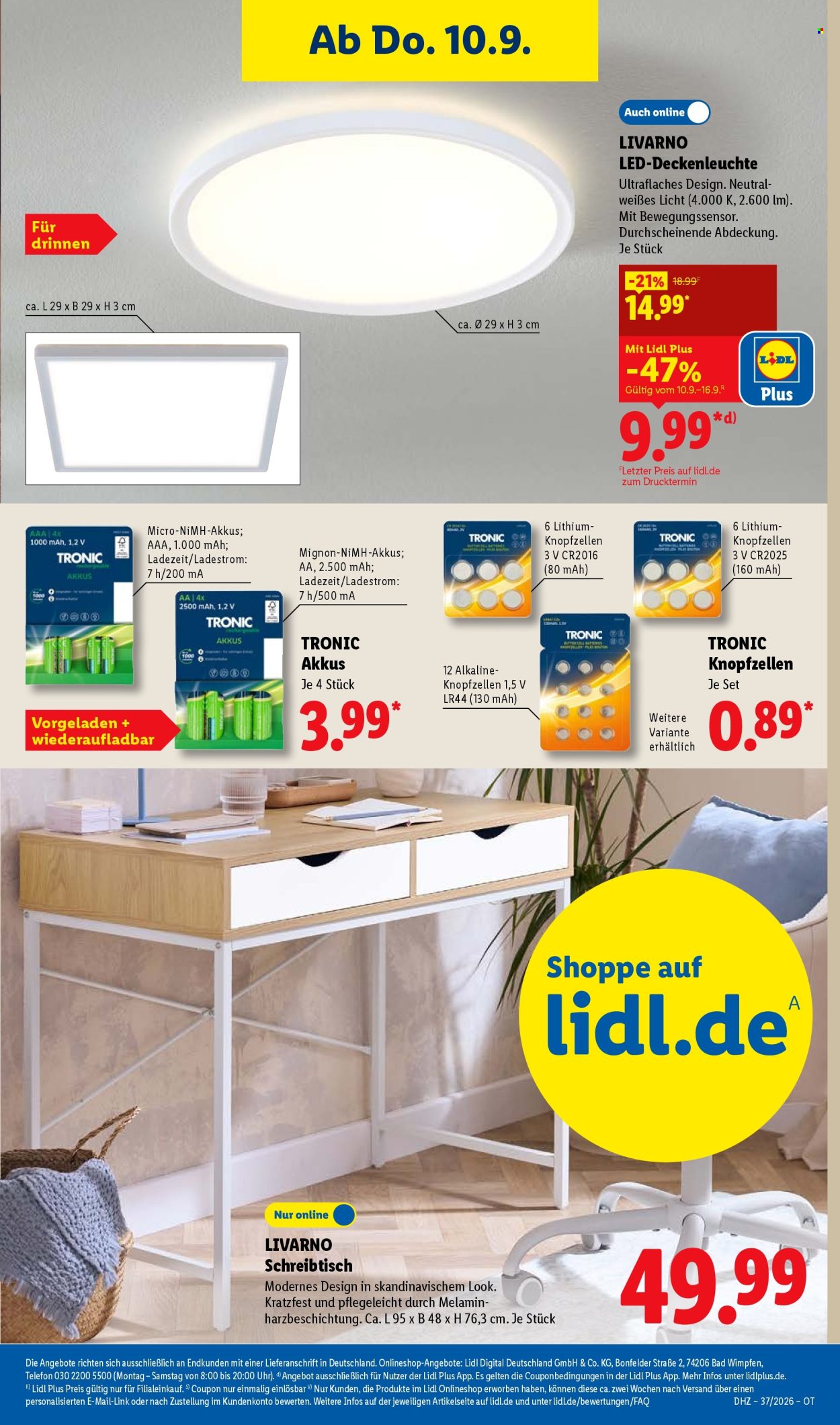 Lidl Prospekte  - 7.09.2026 - 12.09.2026. Seite 51