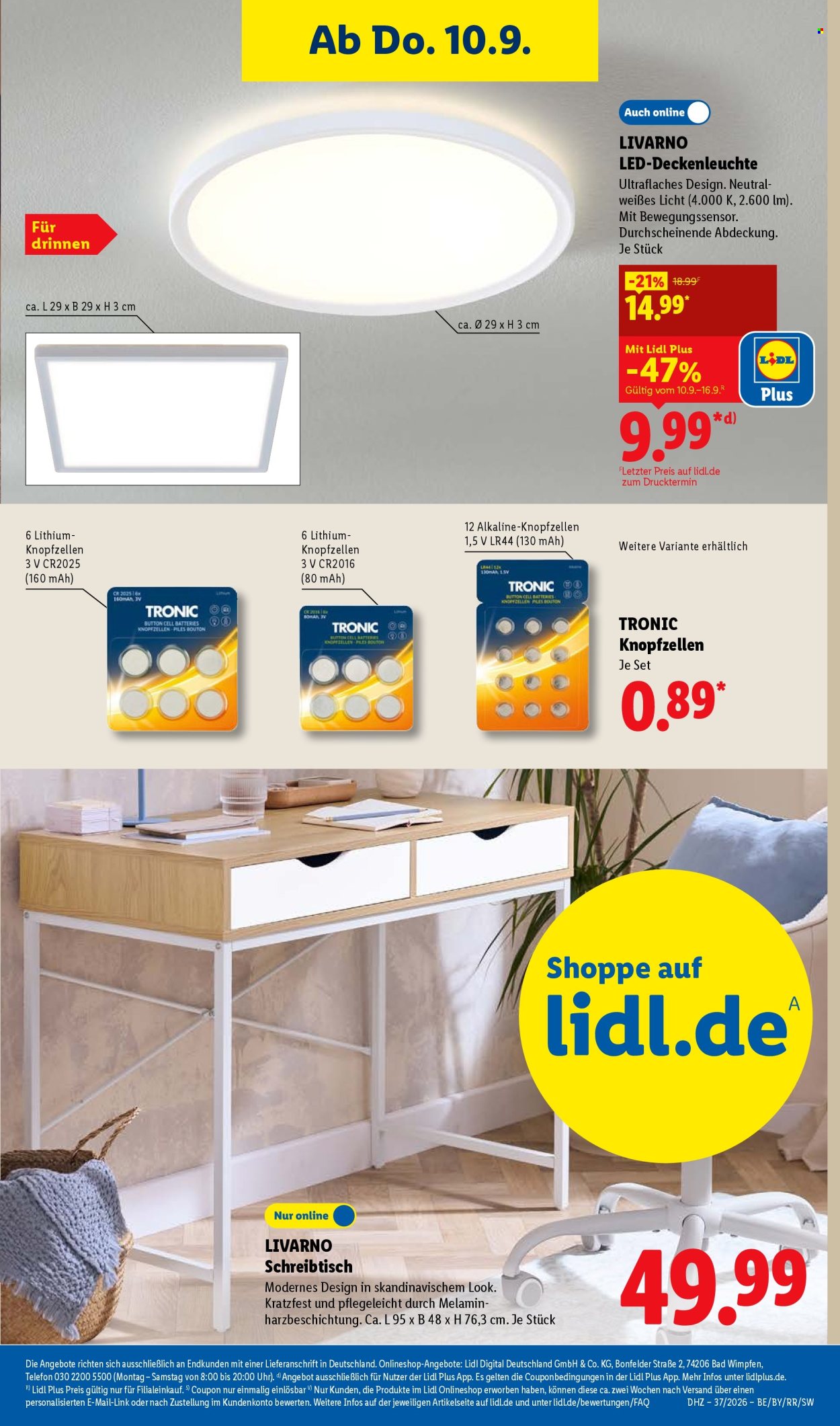 Lidl Prospekte  - 7.09.2026 - 12.09.2026. Seite 55
