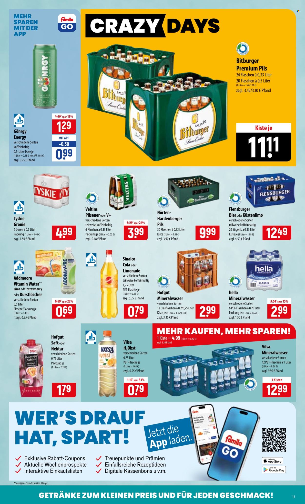 famila Prospekte  - 31.08.2026 - 5.09.2026. Seite 13