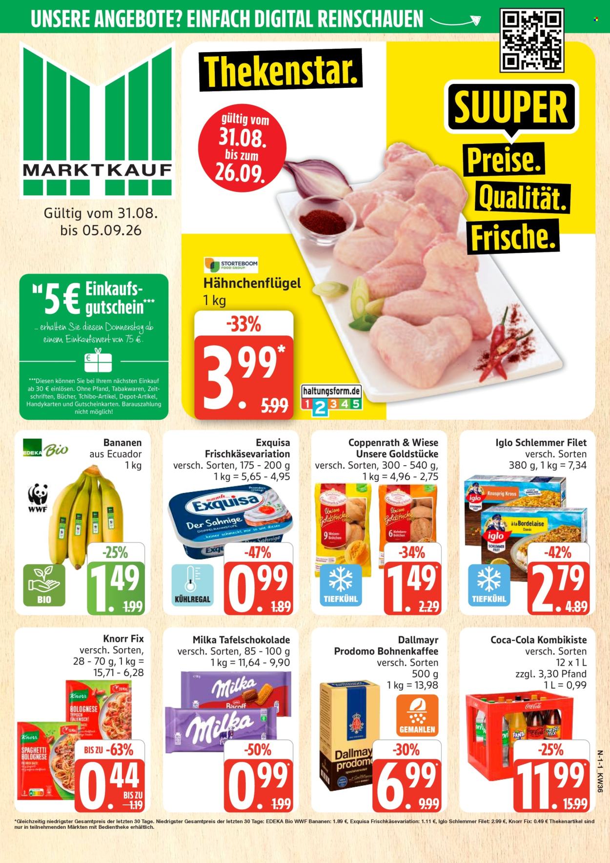 Marktkauf Prospekte  - 31.08.2026 - 5.09.2026. Seite 1