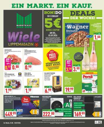 Prospekte Marktkauf - 31.08.2026 - 5.09.2026.