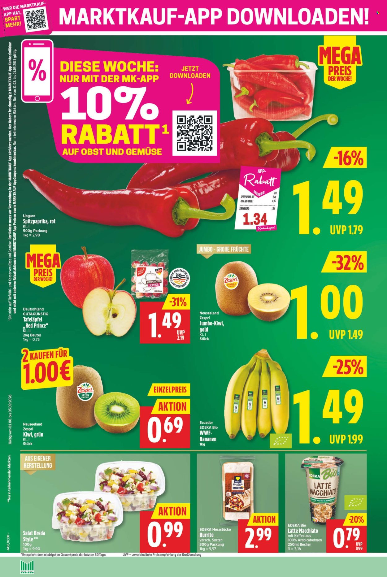 Marktkauf Prospekte  - 31.08.2026 - 5.09.2026. Seite 2