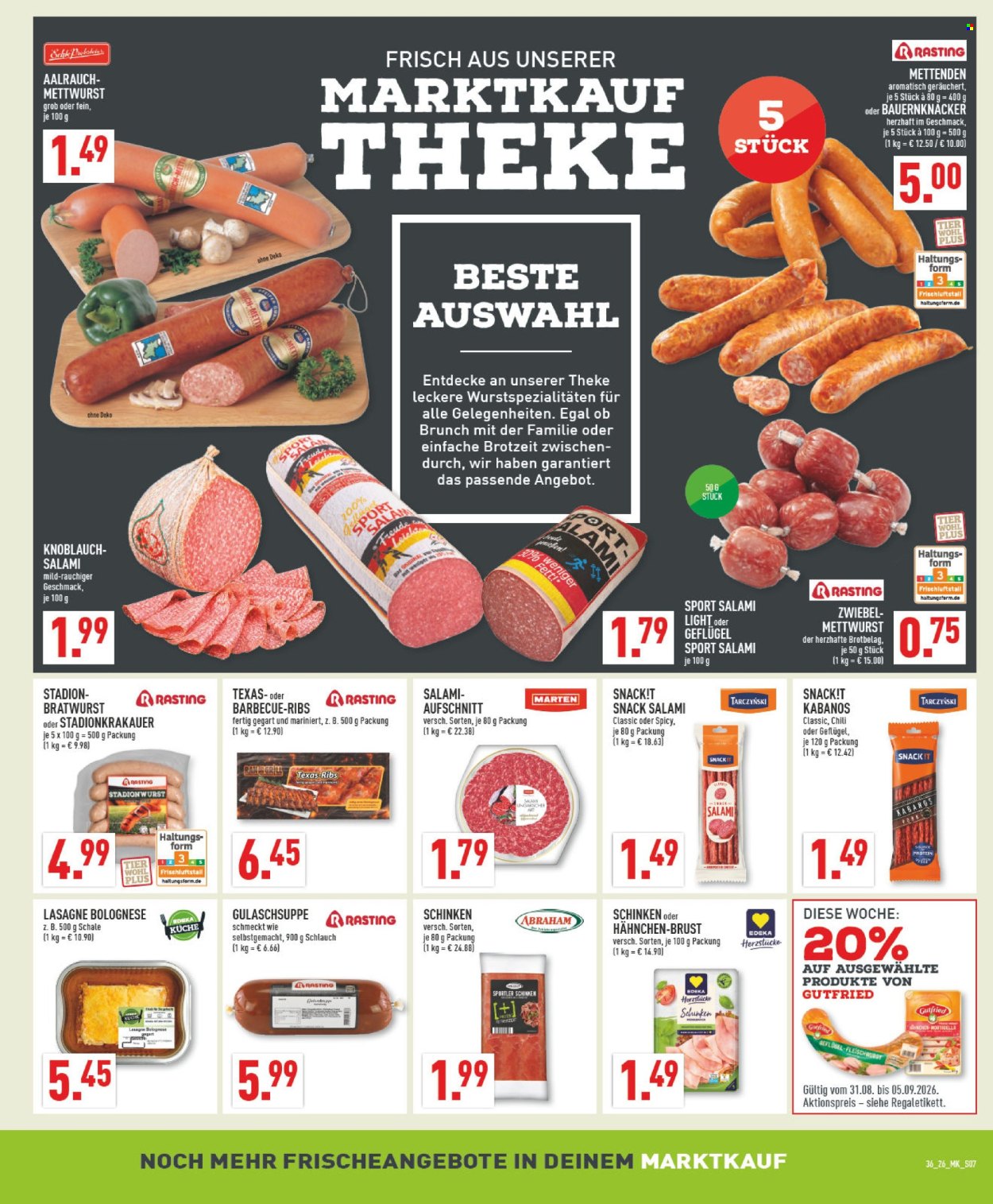 Marktkauf Prospekte  - 31.08.2026 - 5.09.2026. Seite 7