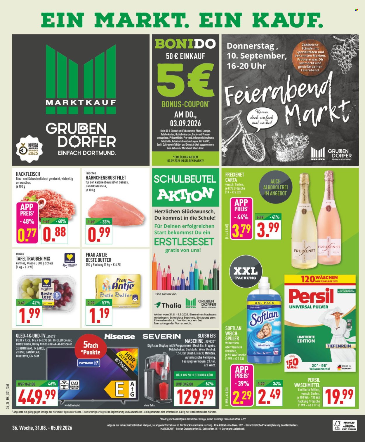 Marktkauf Prospekte  - 31.08.2026 - 5.09.2026. Seite 1