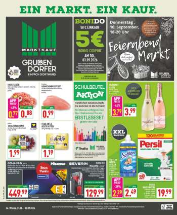 Prospekte Marktkauf - 31.08.2026 - 5.09.2026.