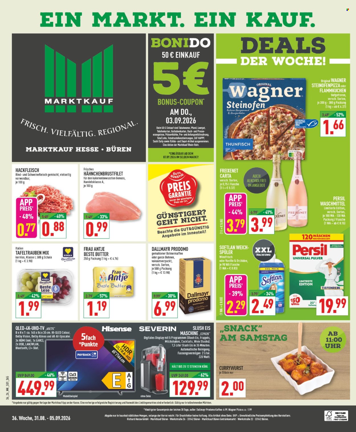 Marktkauf Prospekte  - 31.08.2026 - 5.09.2026. Seite 1