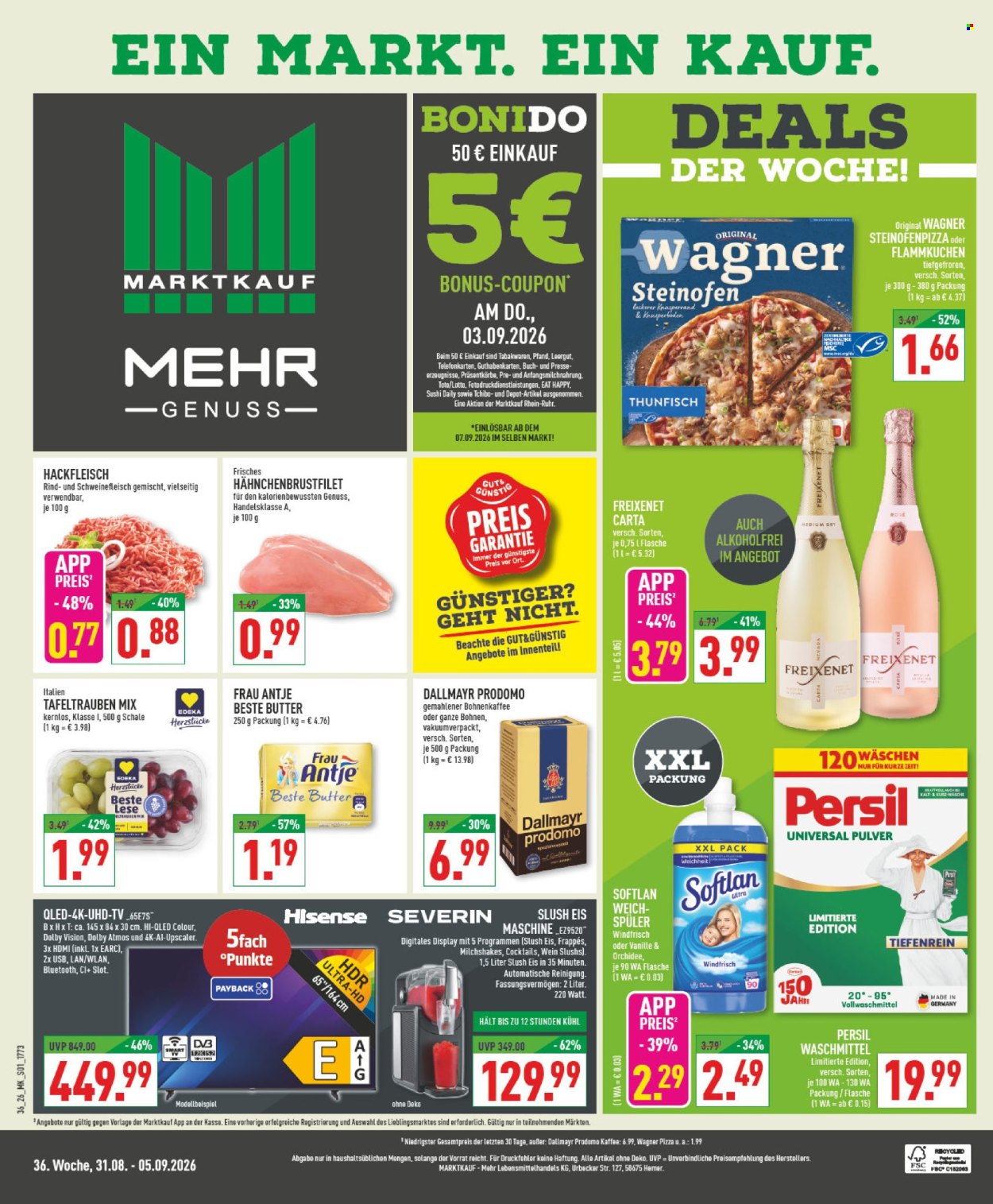 Marktkauf Prospekte  - 31.08.2026 - 5.09.2026. Seite 1