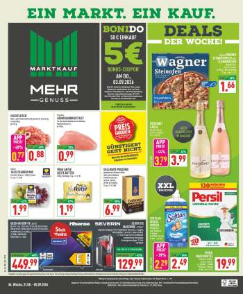 Prospekte Marktkauf - 31.08.2026 - 5.09.2026.