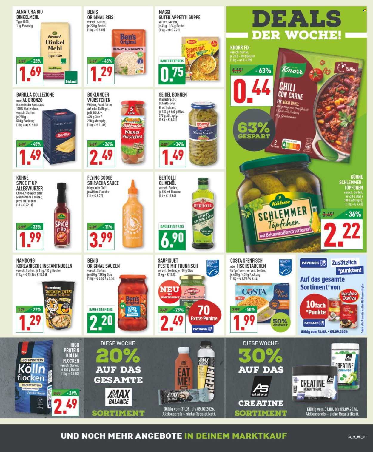 Marktkauf Prospekte  - 31.08.2026 - 5.09.2026. Seite 11