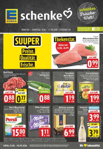 Prospekte E center - 31.08.2026 - 5.09.2026.