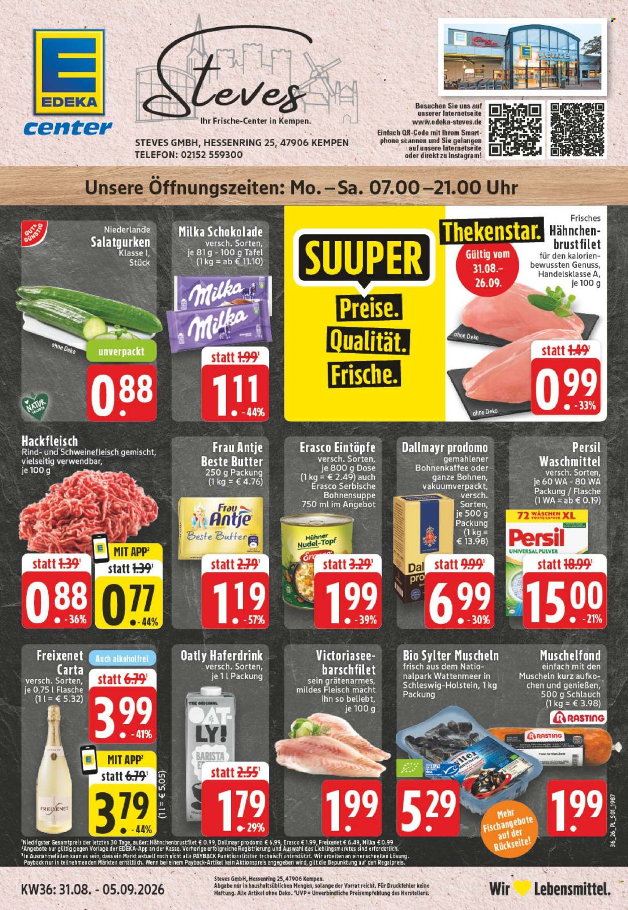 E center Prospekte  - 31.08.2026 - 5.09.2026. Seite 1