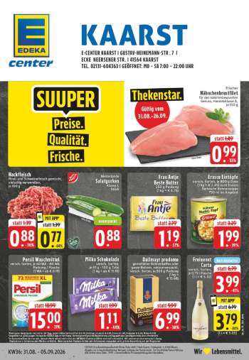 Prospekte E center - 31.08.2026 - 5.09.2026.