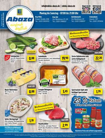 Prospekte Edeka Getränkemarkt - 31.08.2026 - 5.09.2026.