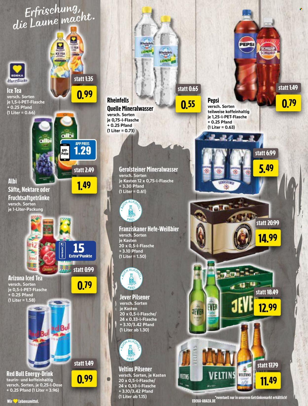 Edeka Getränkemarkt Prospekte  - 31.08.2026 - 5.09.2026. Seite 14
