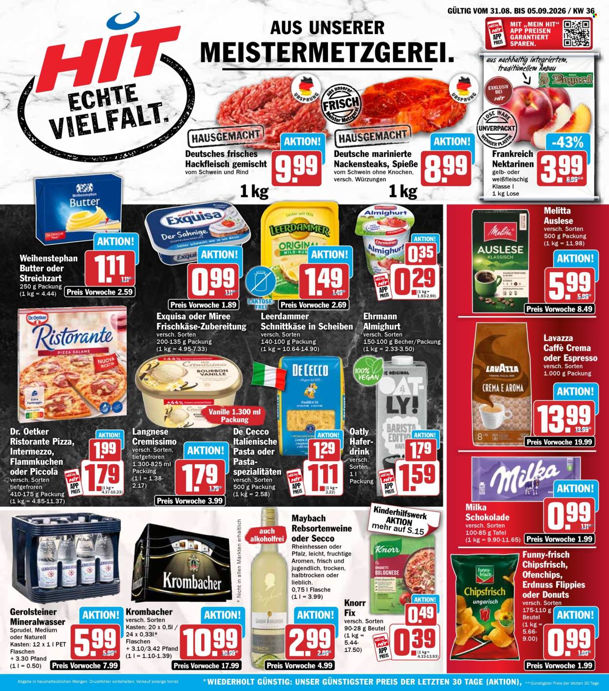 Hit Prospekte  - 31.08.2026 - 5.09.2026. Seite 1