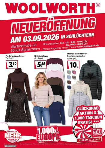 Prospekte Woolworth - 3.09.2026 - 3.09.2026.