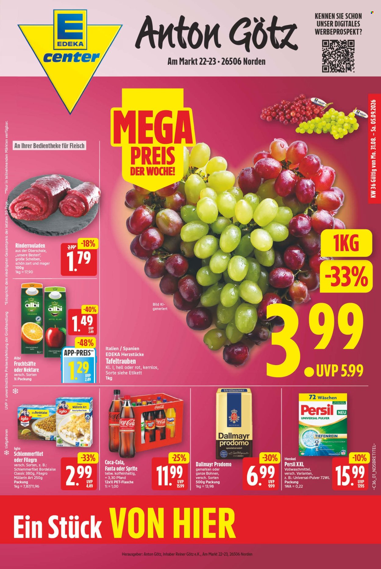 Edeka Prospekte  - 31.08.2026 - 5.09.2026. Seite 3