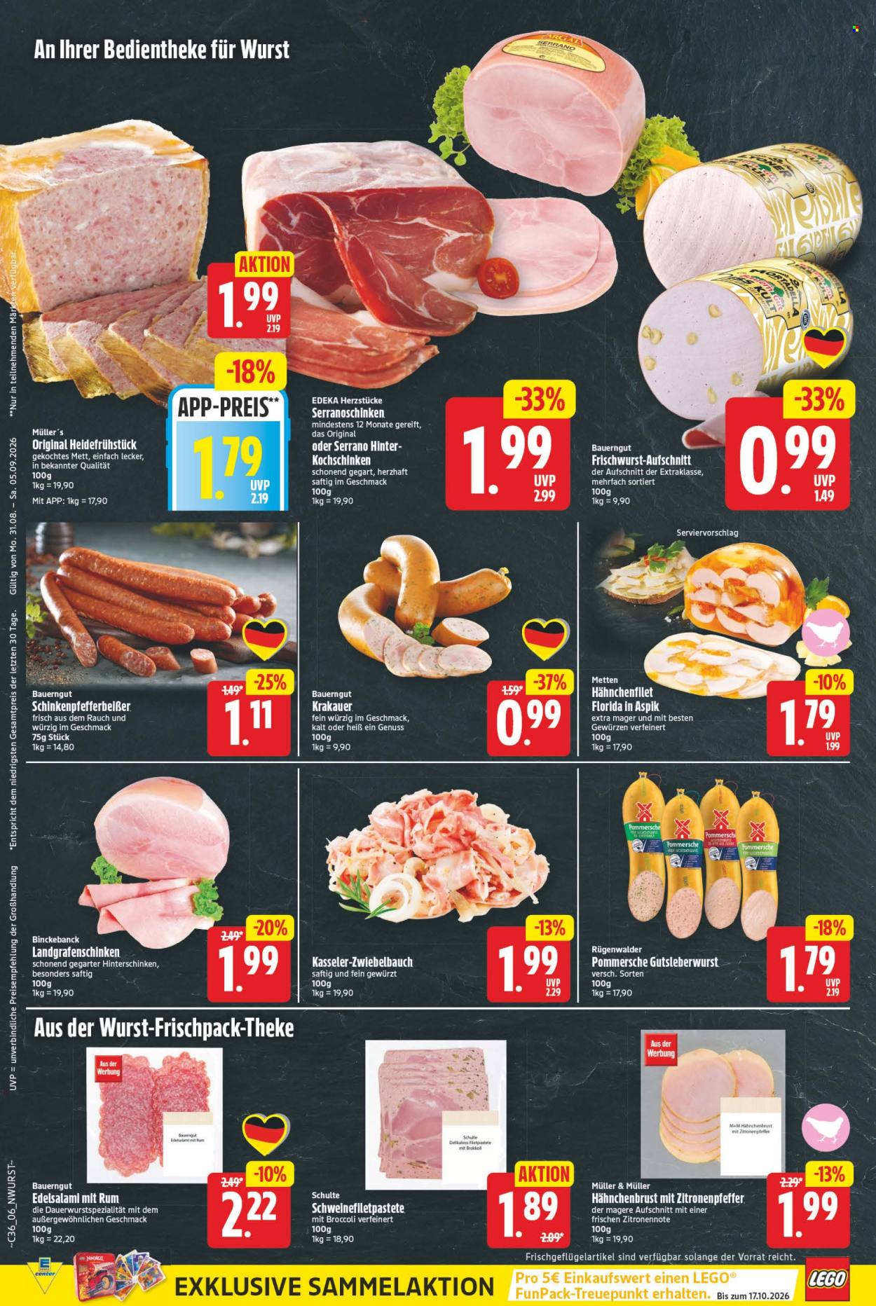 Edeka Prospekte  - 31.08.2026 - 5.09.2026. Seite 10