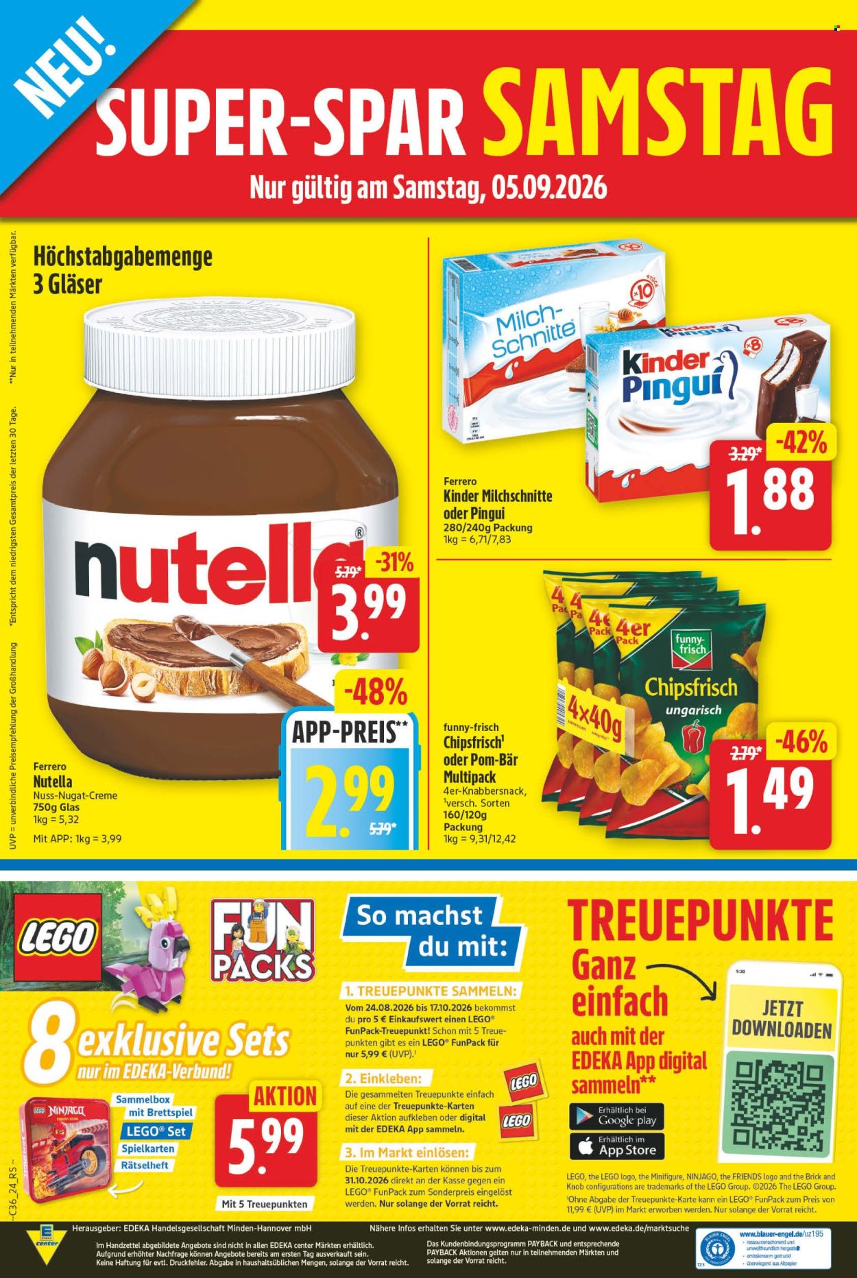 Edeka Prospekte  - 31.08.2026 - 5.09.2026. Seite 28