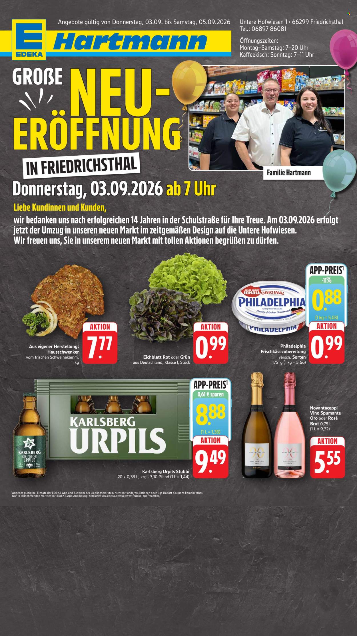 Edeka Prospekte  - 31.08.2026 - 5.09.2026. Seite 1