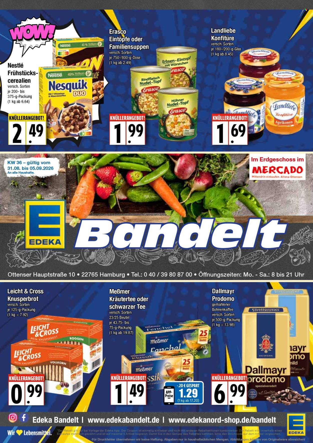 Edeka Prospekte  - 31.08.2026 - 5.09.2026. Seite 1