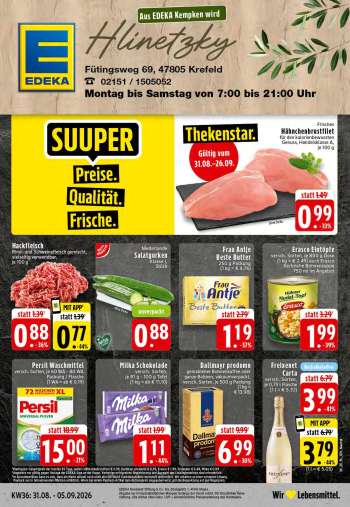 Prospekte Edeka - 31.08.2026 - 5.09.2026.