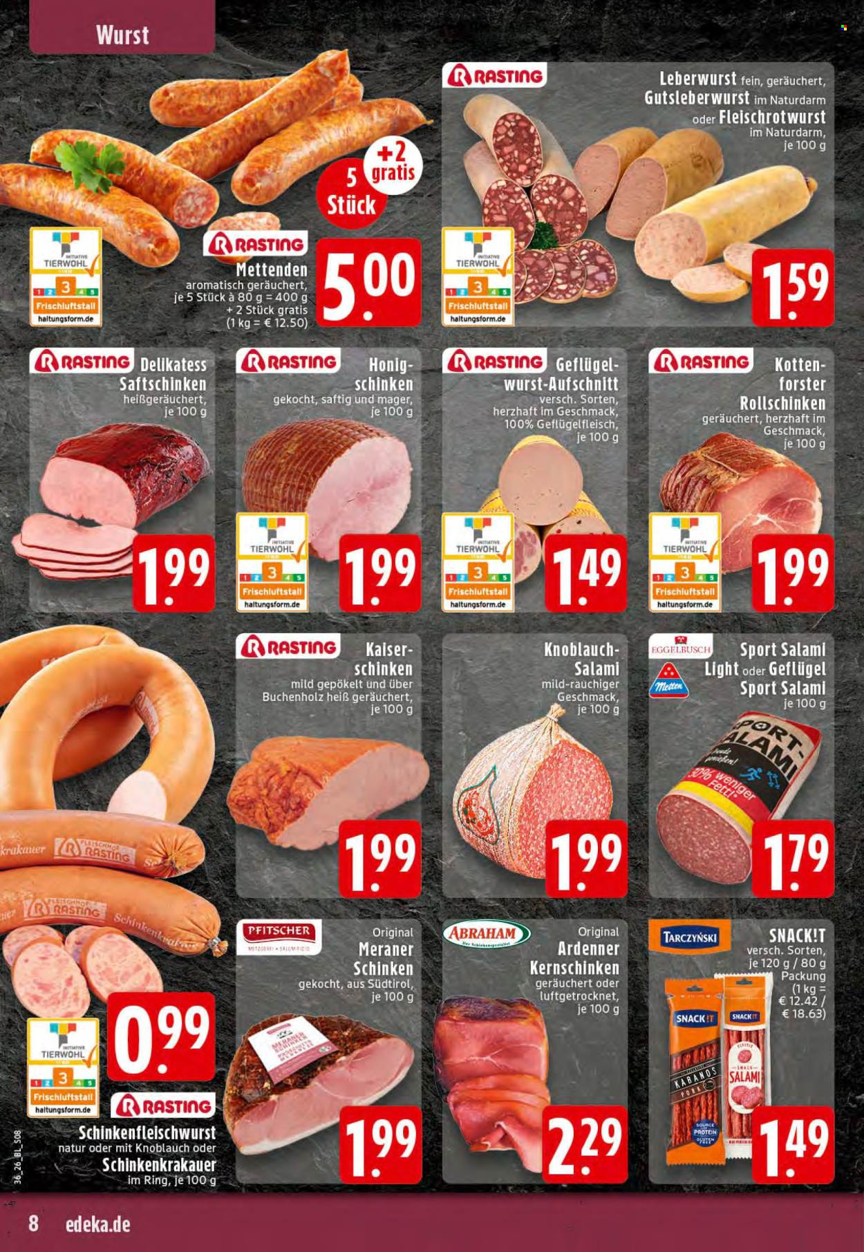 Edeka Prospekte  - 31.08.2026 - 5.09.2026. Seite 8