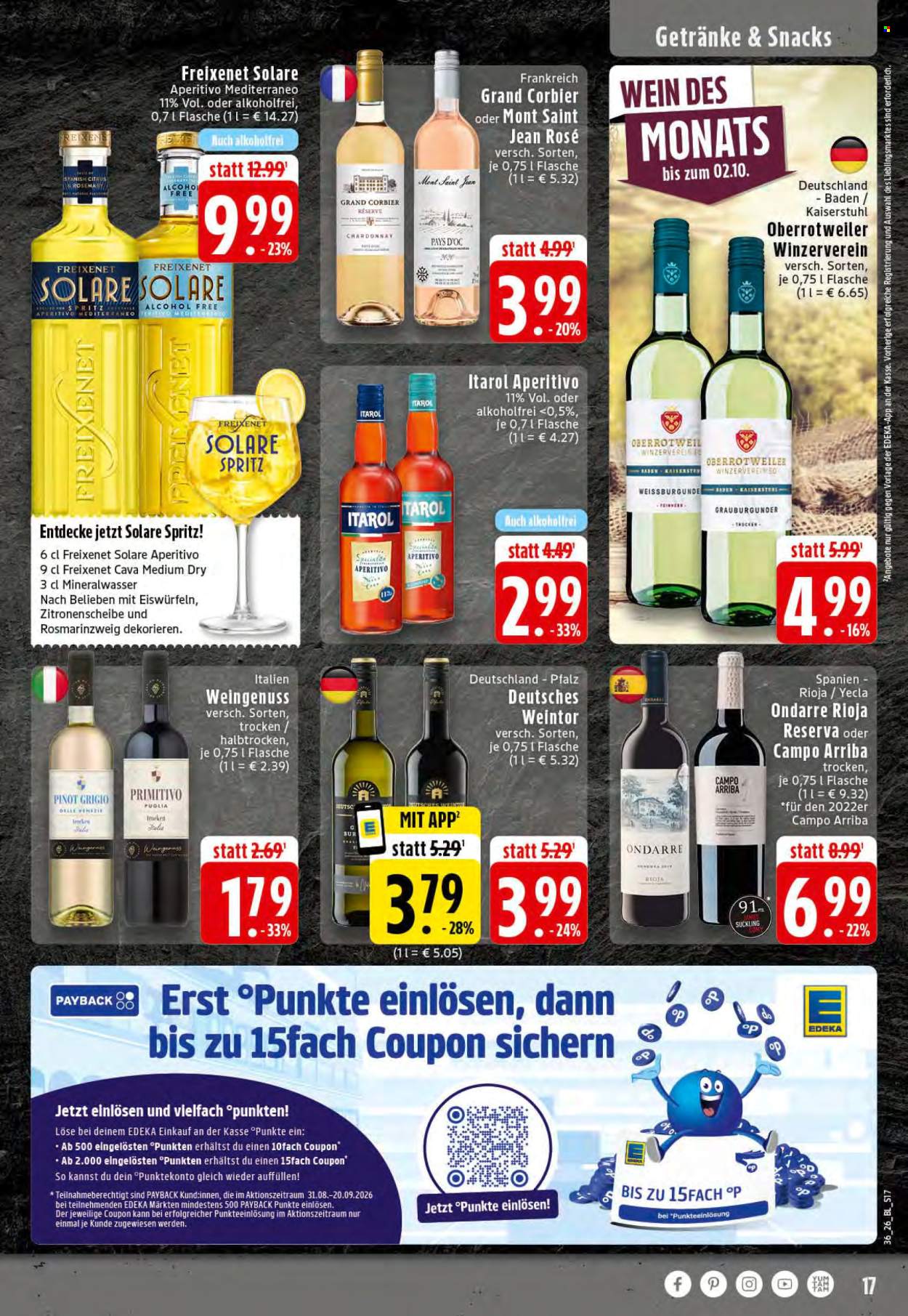 Edeka Prospekte  - 31.08.2026 - 5.09.2026. Seite 17
