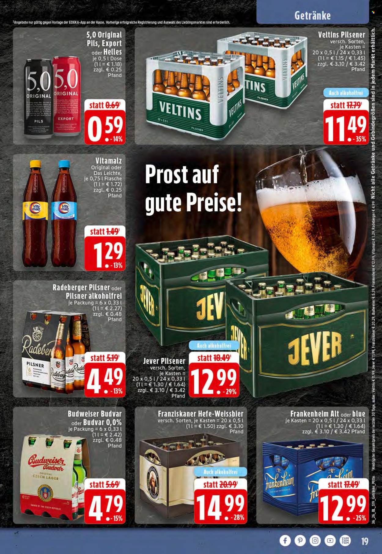 Edeka Prospekte  - 31.08.2026 - 5.09.2026. Seite 19