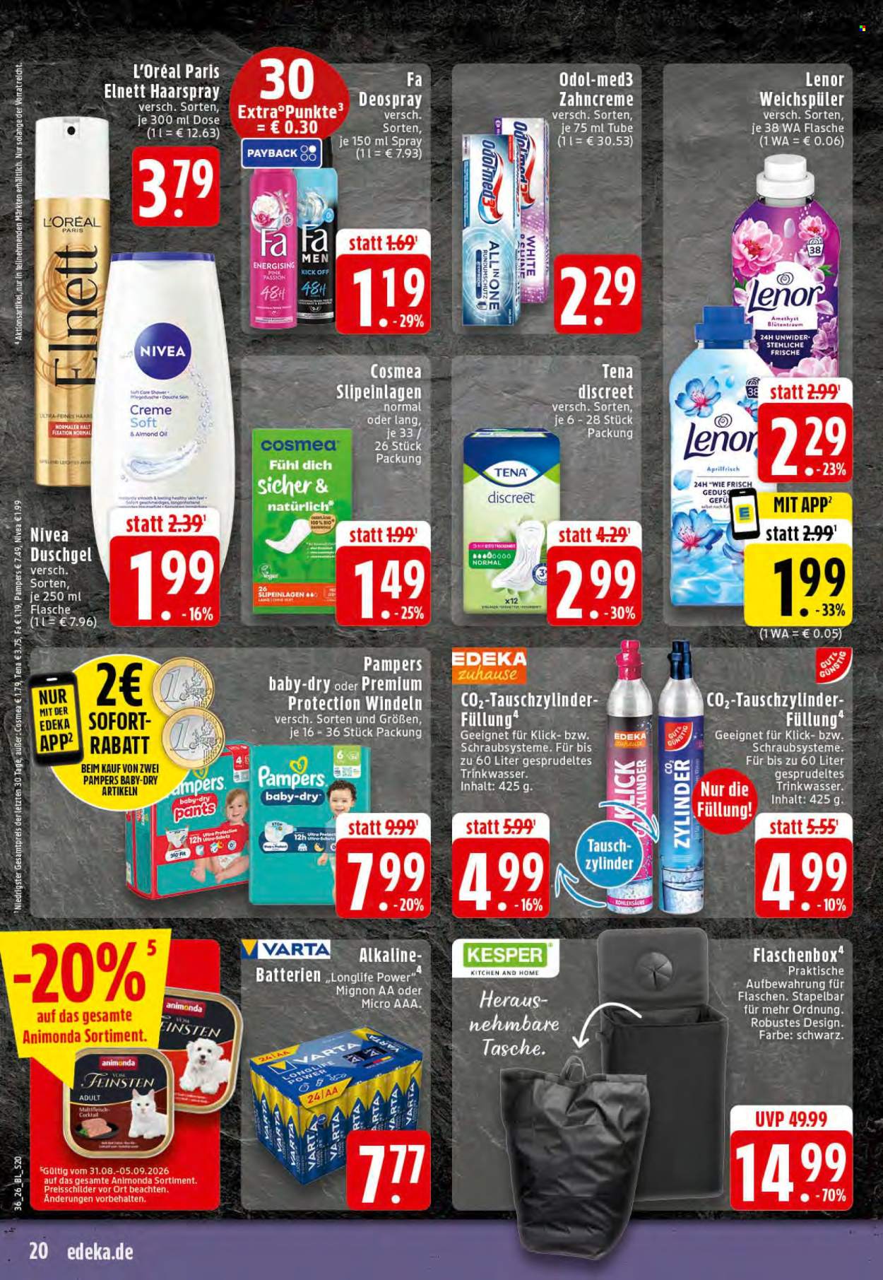 Edeka Prospekte  - 31.08.2026 - 5.09.2026. Seite 20