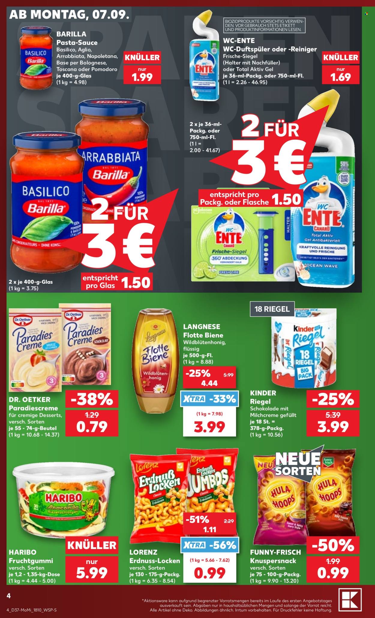 Kaufland Prospekte  - 7.09.2026 - 9.09.2026. Seite 4
