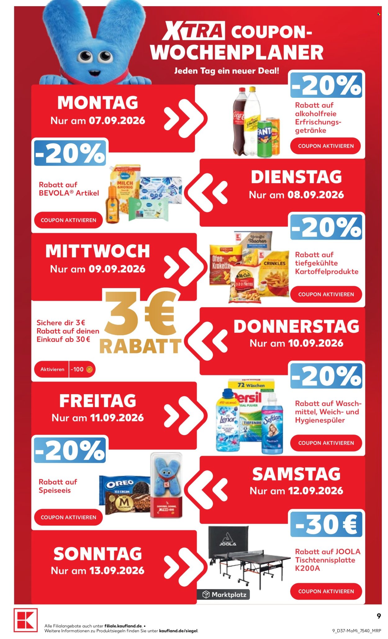 Kaufland Prospekte  - 7.09.2026 - 9.09.2026. Seite 9